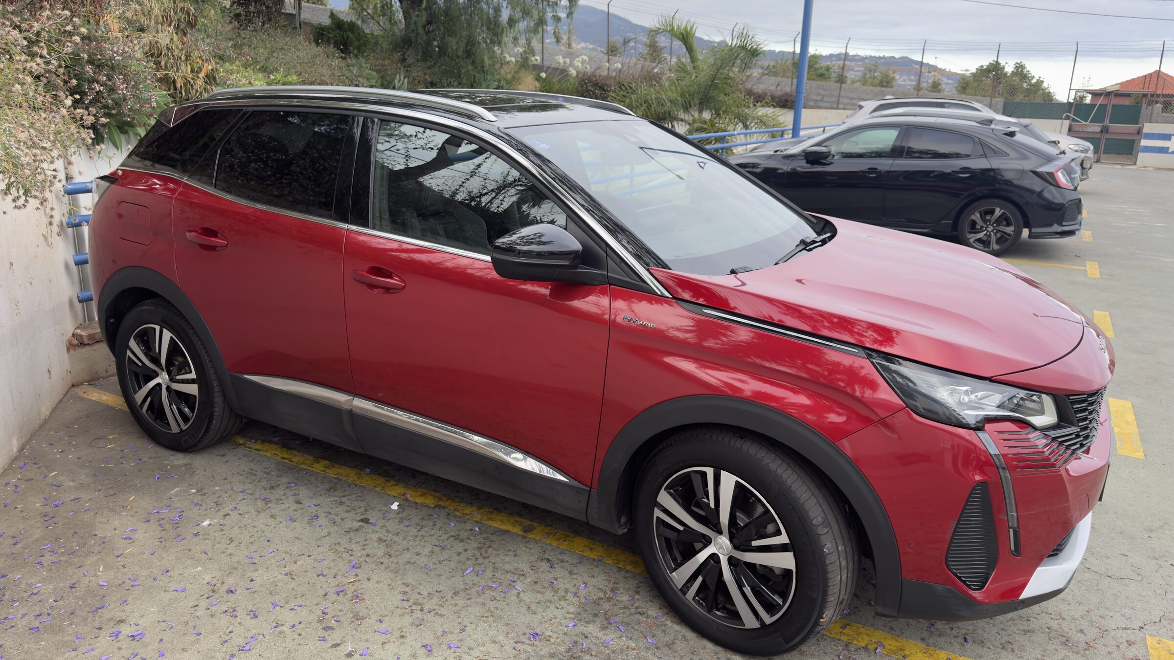 Peugeot 3008 Hybrid side profile